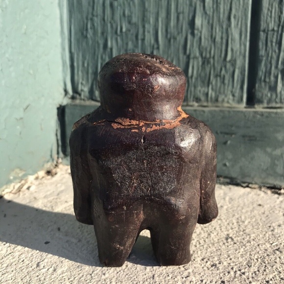 Museum Retired Taino Effigy PreColumbian MesoAmerican Shamanic Statue Aztec God - Picture 4 of 8